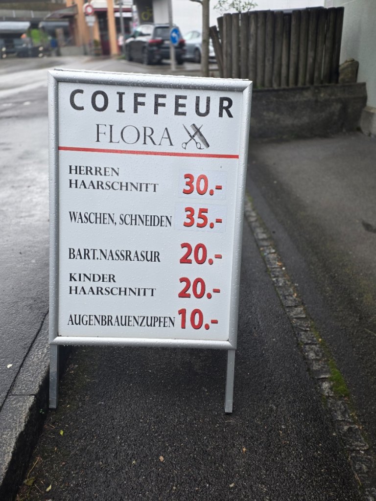 Preise vor dem Salon