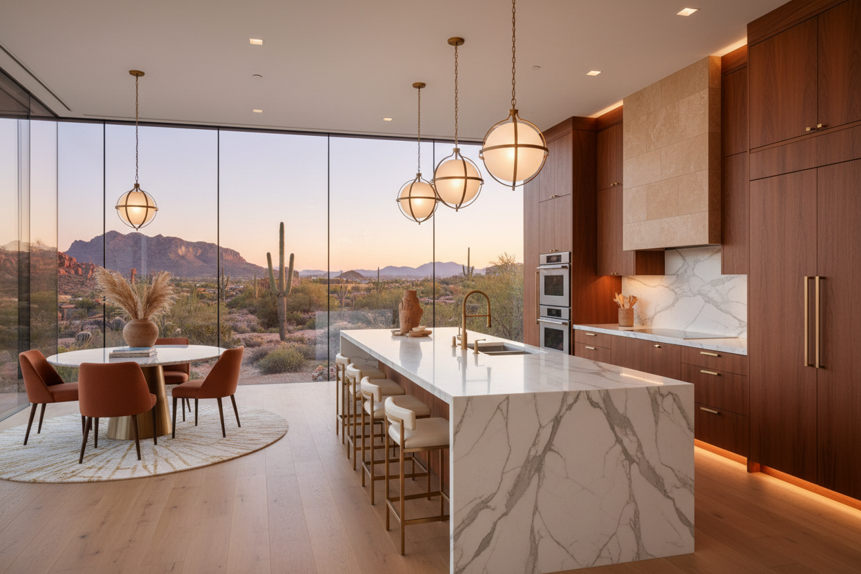 Renovated Arcadia-style home interior