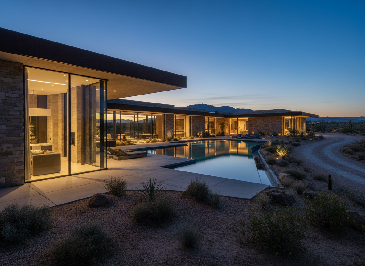 Desert Crest Estate luxury residence in Scottsdale