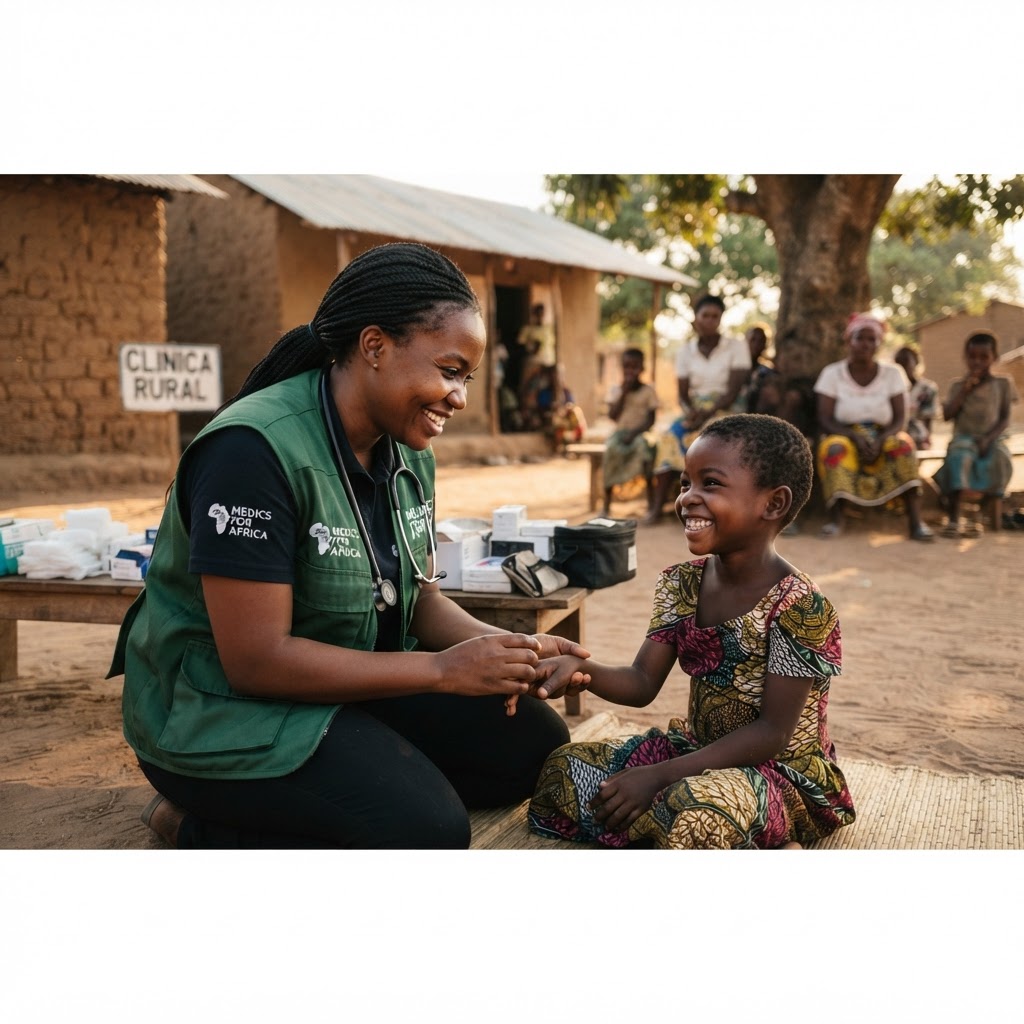 Humanitarian medical work in Mozambique