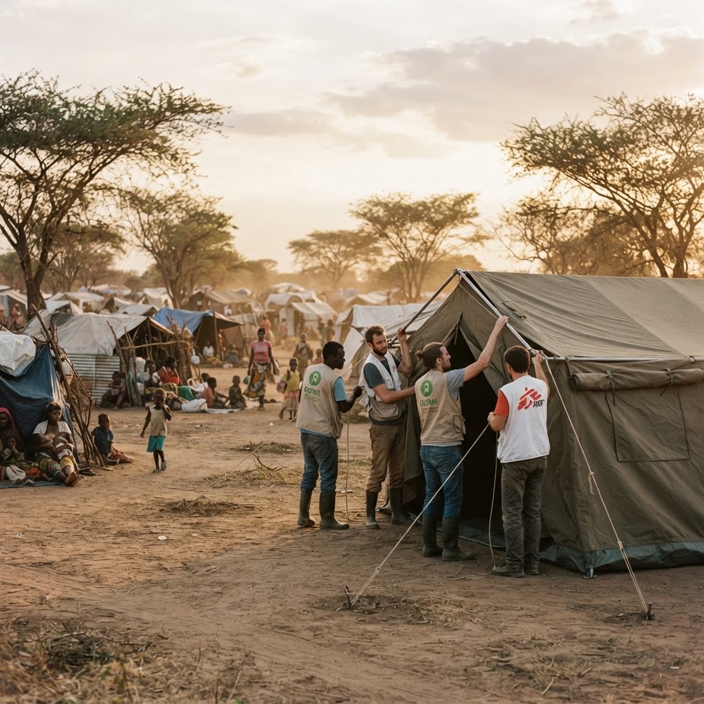 Humanitarian medical work in Mozambique
