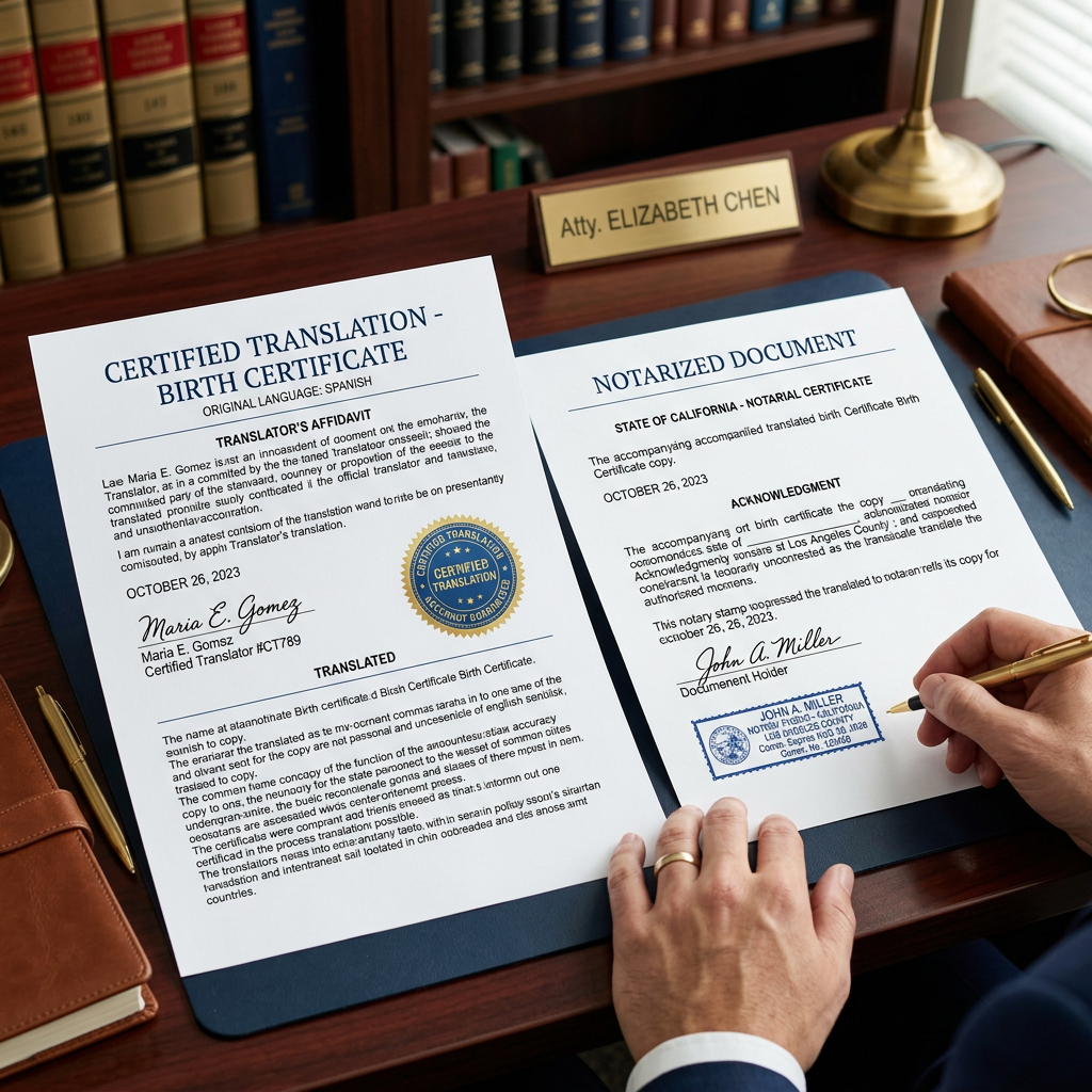 Certified vs. Notarized Translation: What's the Difference?