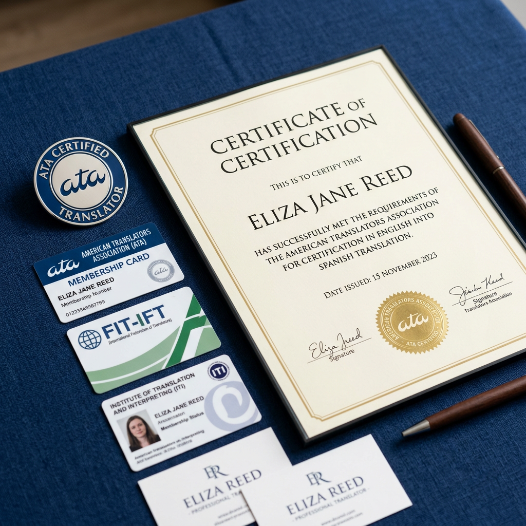 How to Verify a Certified Translator's Credentials