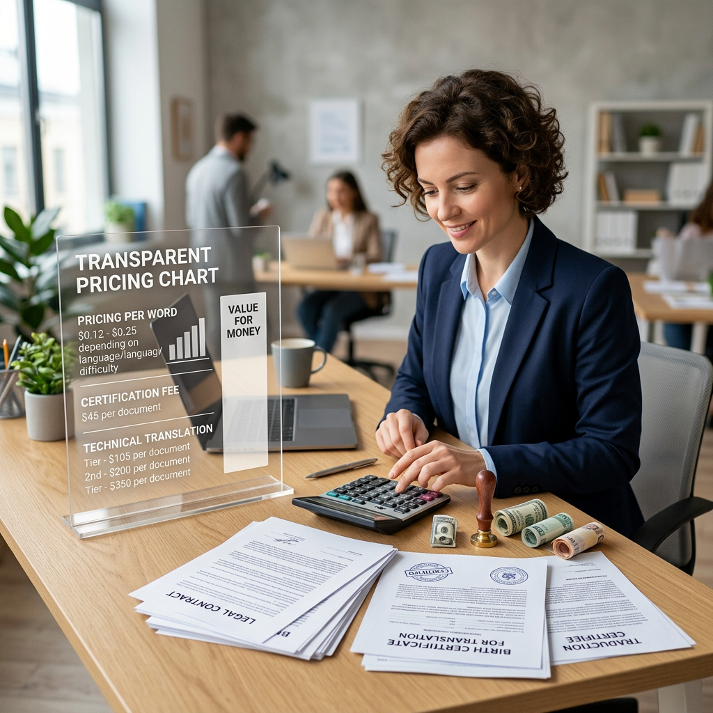 How Much Does Certified Translation Cost? A Transparent Pricing Guide