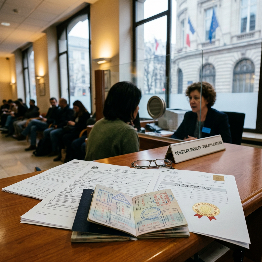 Certified Translation for Visa Applications and Embassies
