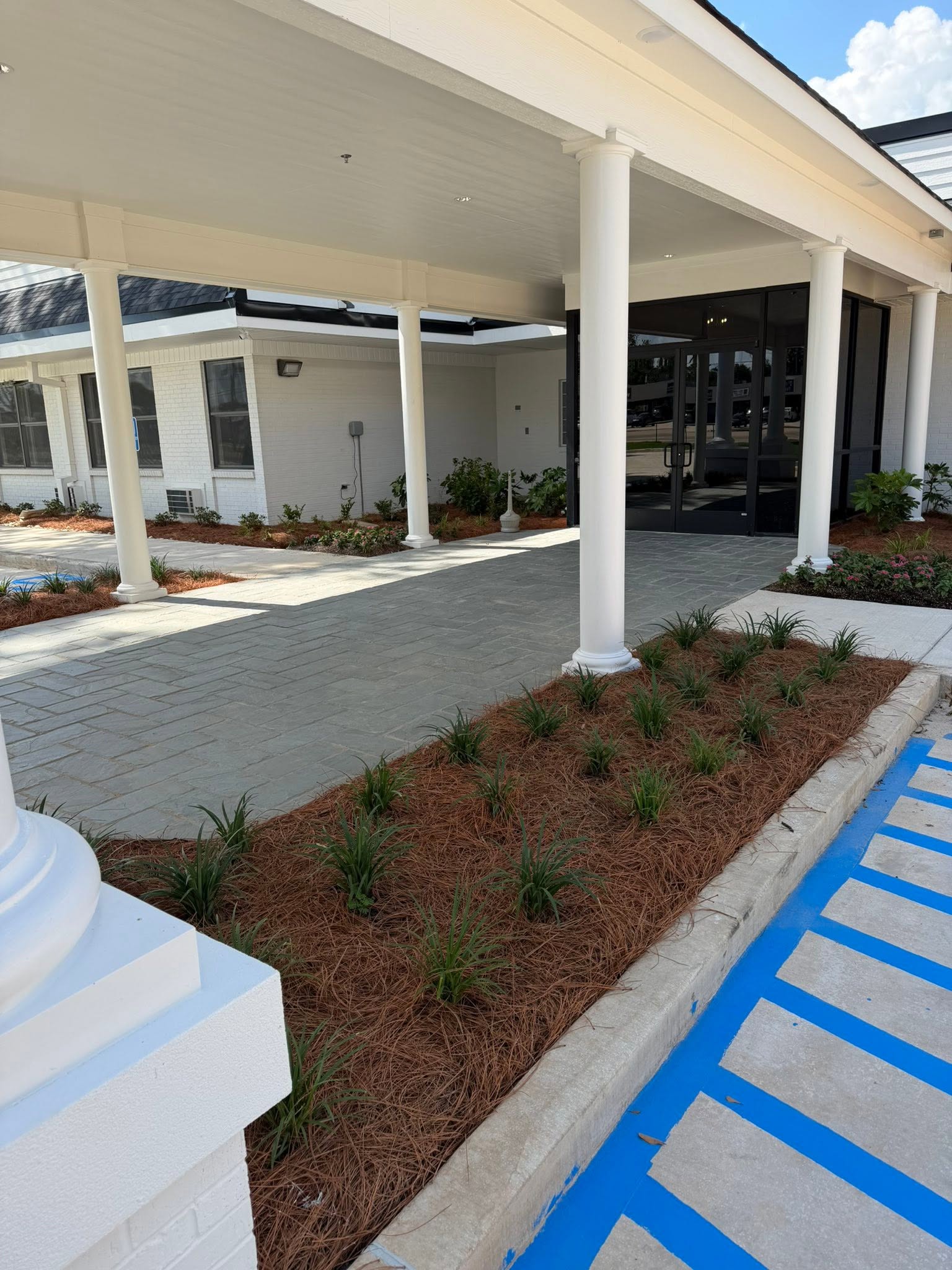 Main entrance with ADA access
