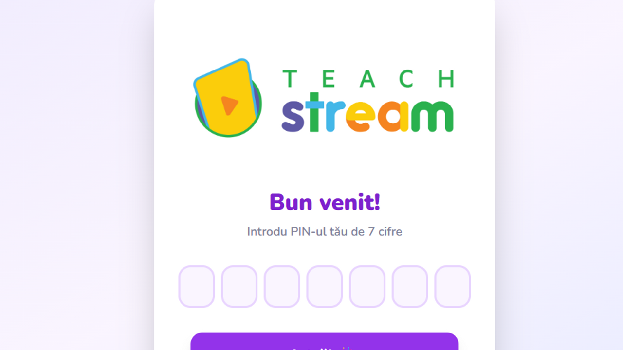TeachStream template preview