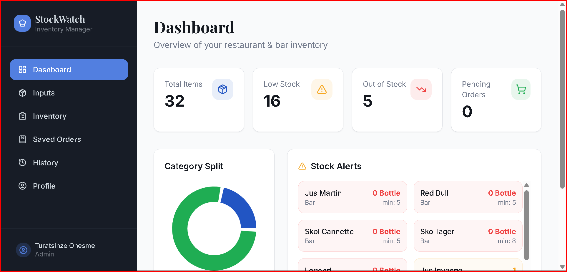 NB Stockify template preview