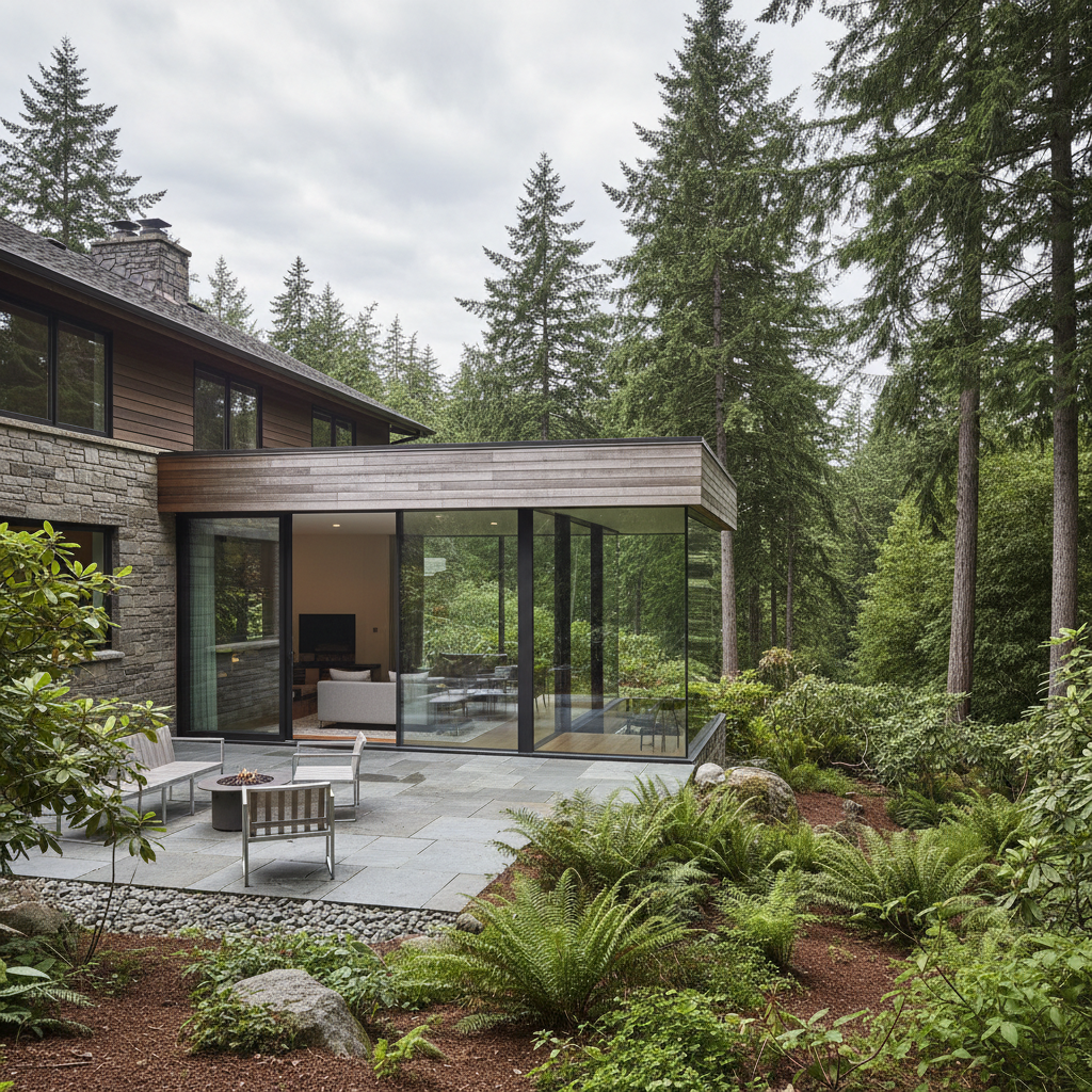 Modern Home Extension Project Sammamish WA