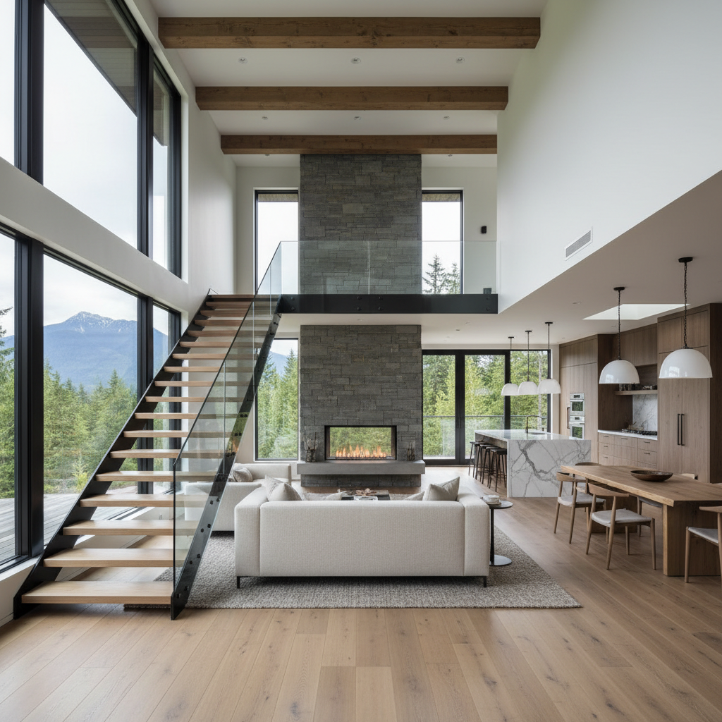 High-End Home Renovation Project Bellevue WA Russo Builders