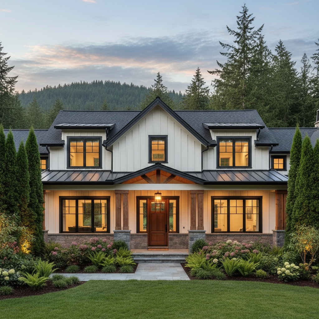 Luxury Home Exterior Transformation Bellevue WA