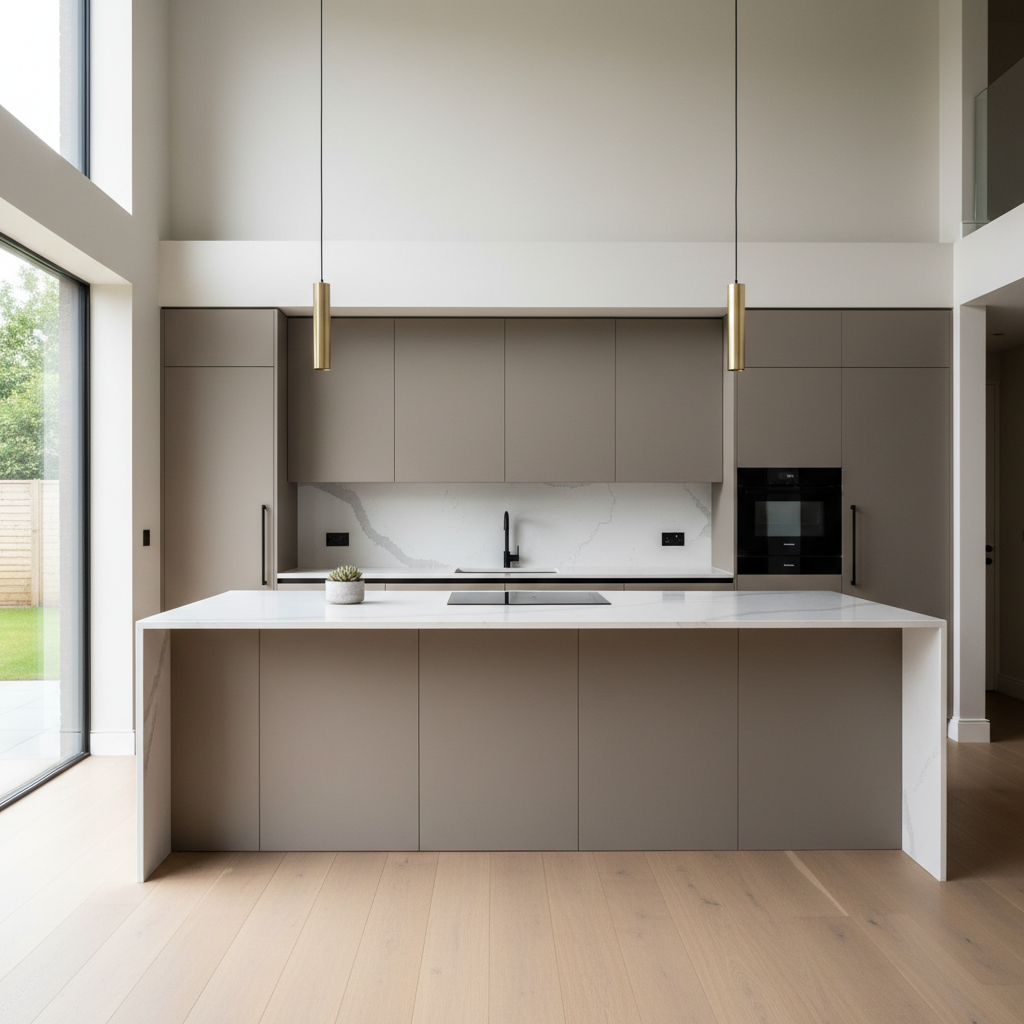 Minimalist Kitchen Interior Design Remodel Bellevue WA