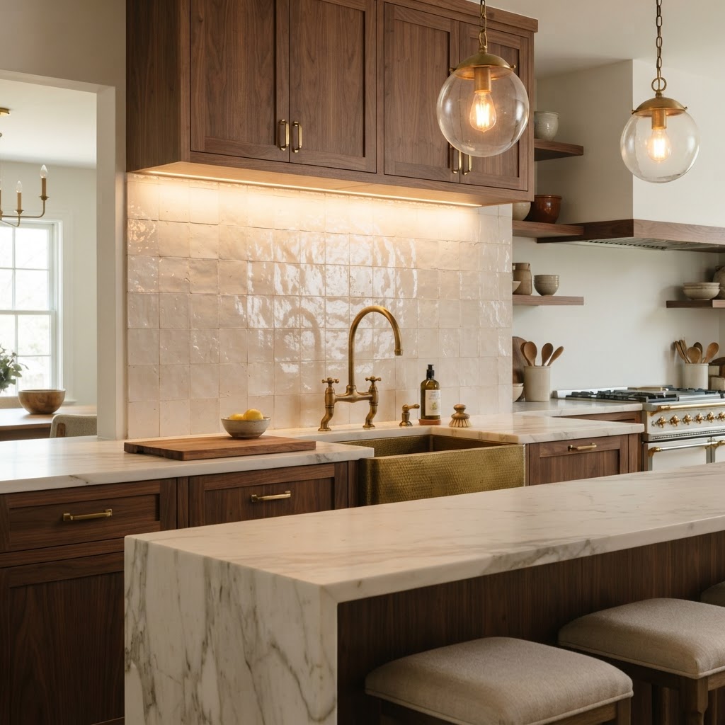 Tile, Backsplash & Lighting
