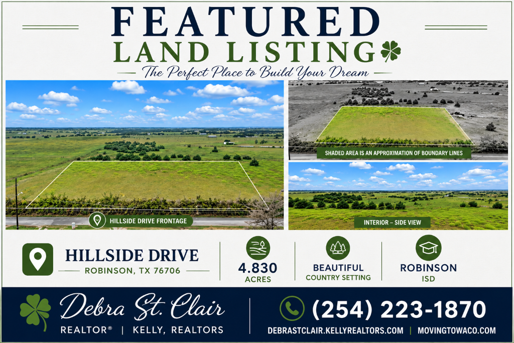 Featured listing - Debra St. Clair Kelly Realtors Waco Texas