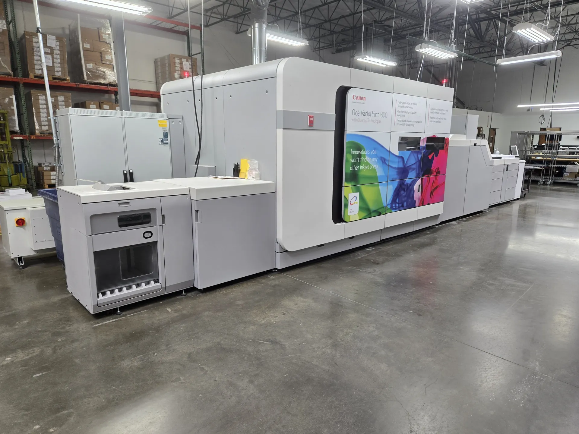 Digital production press at Dimaco
