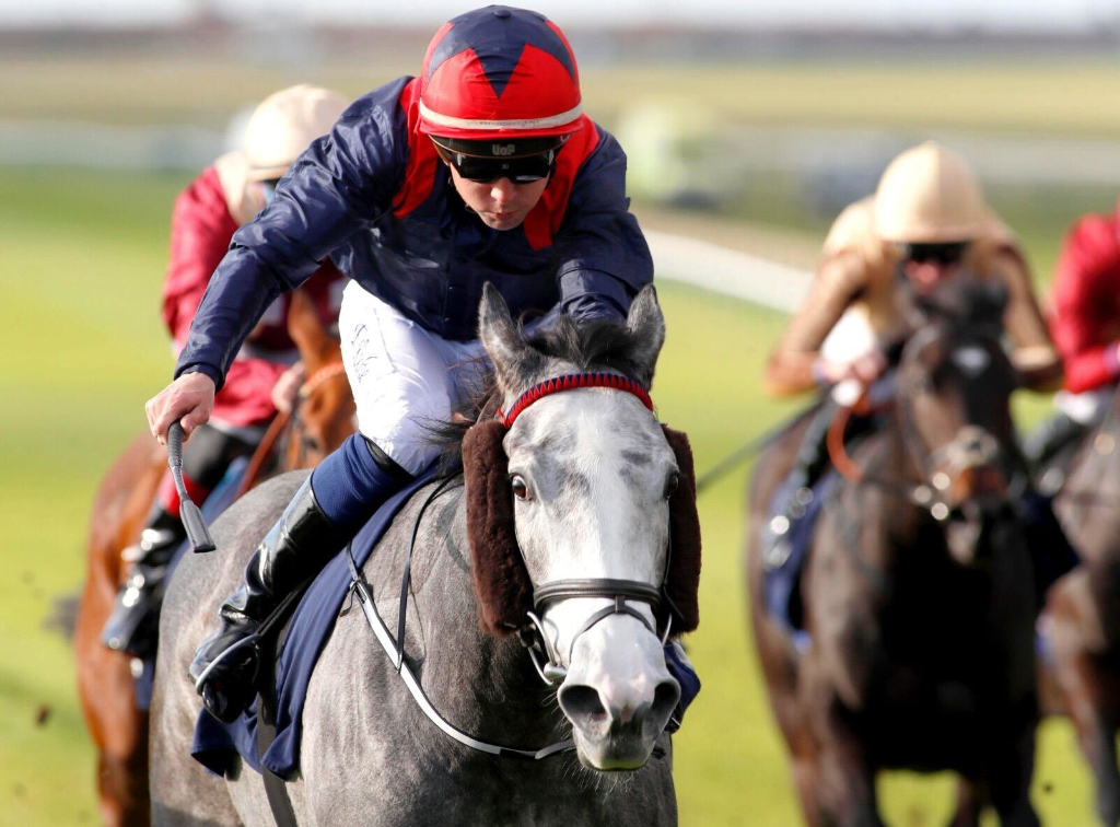 Angelic Light winning the Bosra Sham Stakes