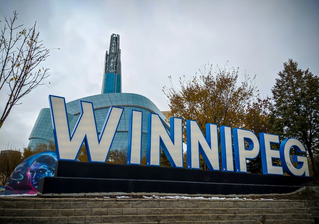 Winnipeg city sign