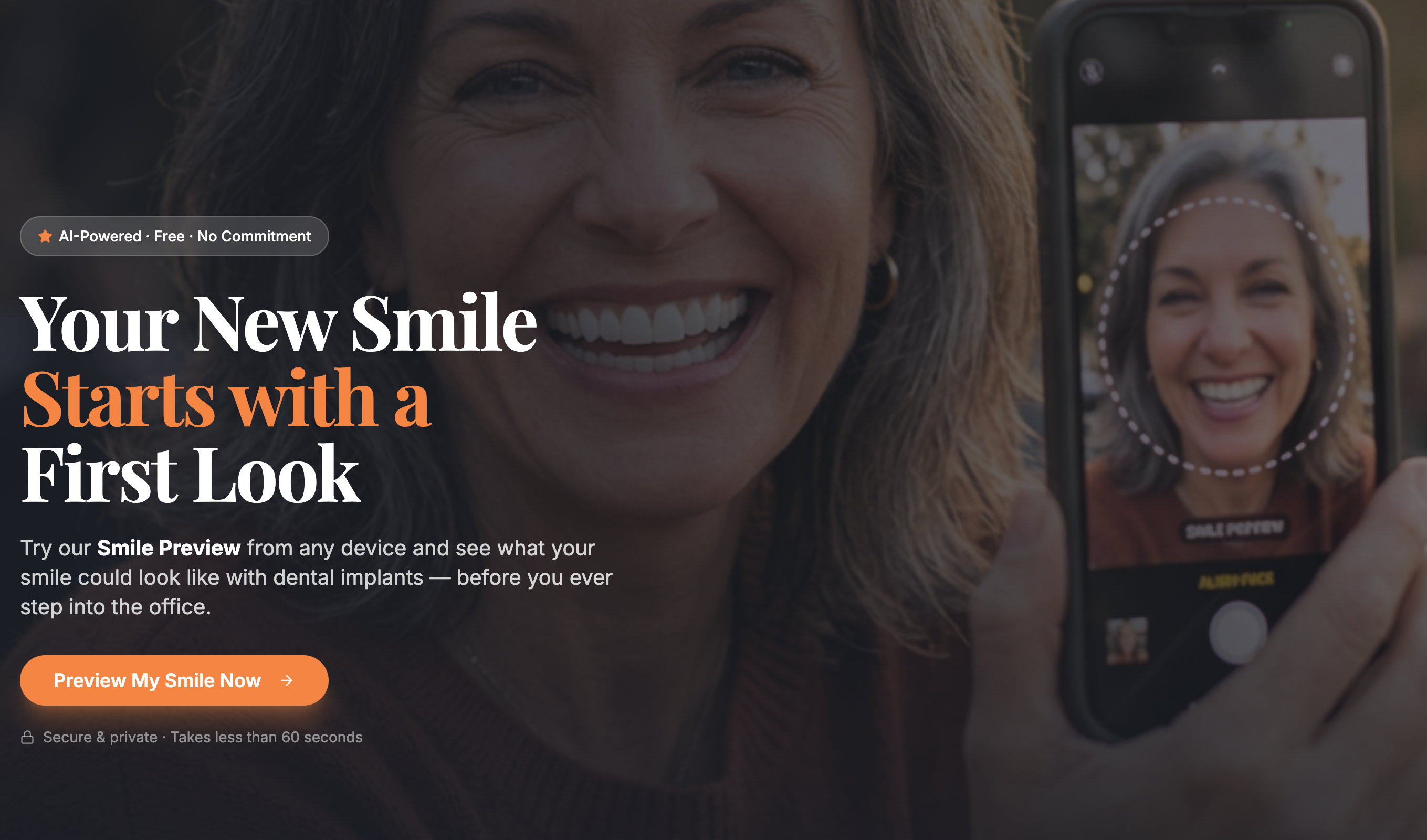 Smile Ai Simulation template preview