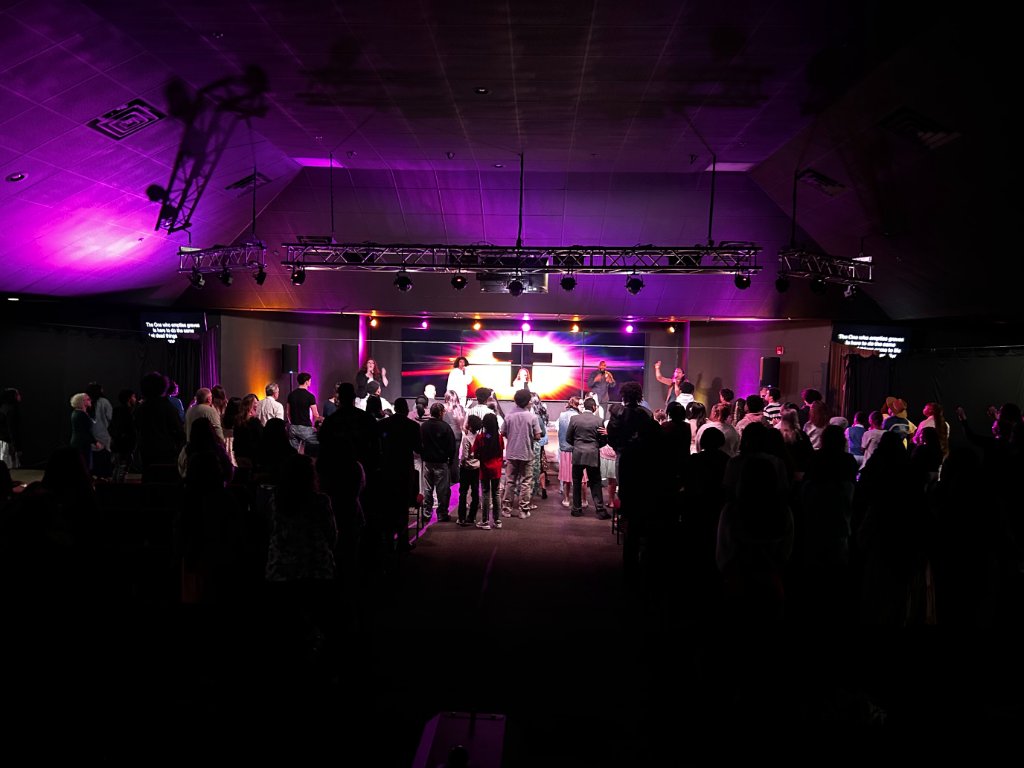 The Cure Church worship service