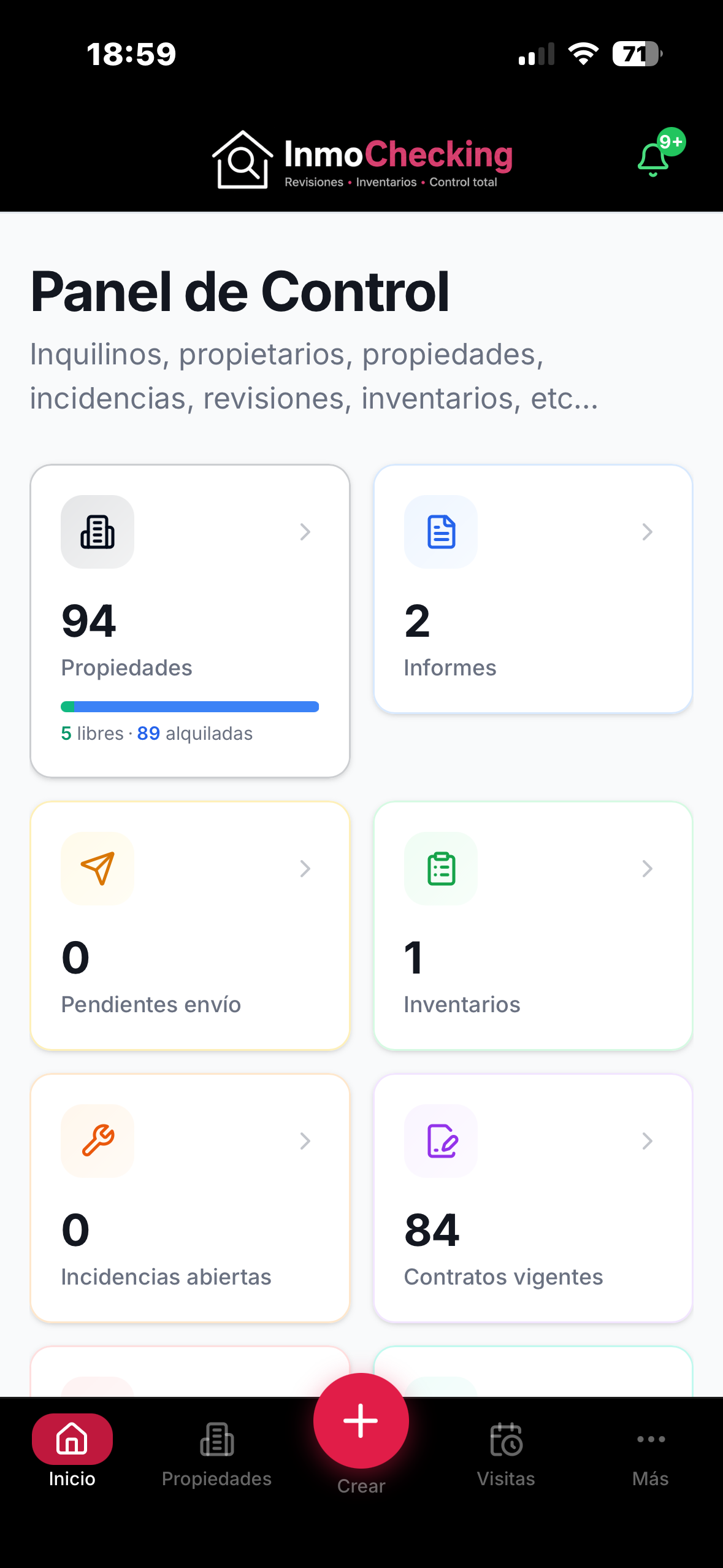 Panel de Control