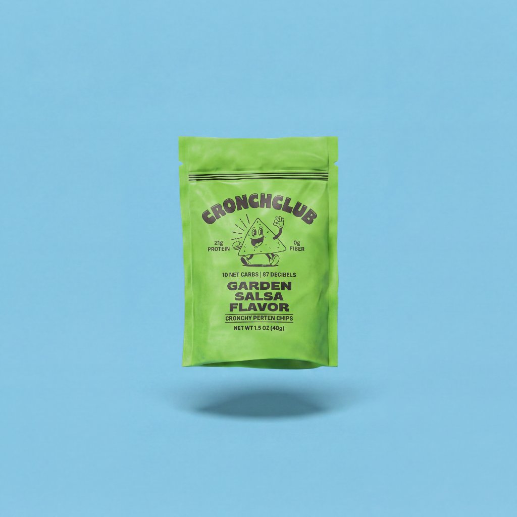 CronchClub Protein Chips – Garden Salsa