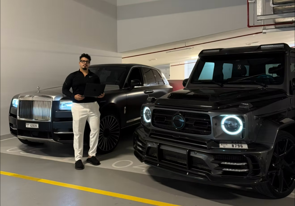 Lambo & Rolls at Burj Al Arab