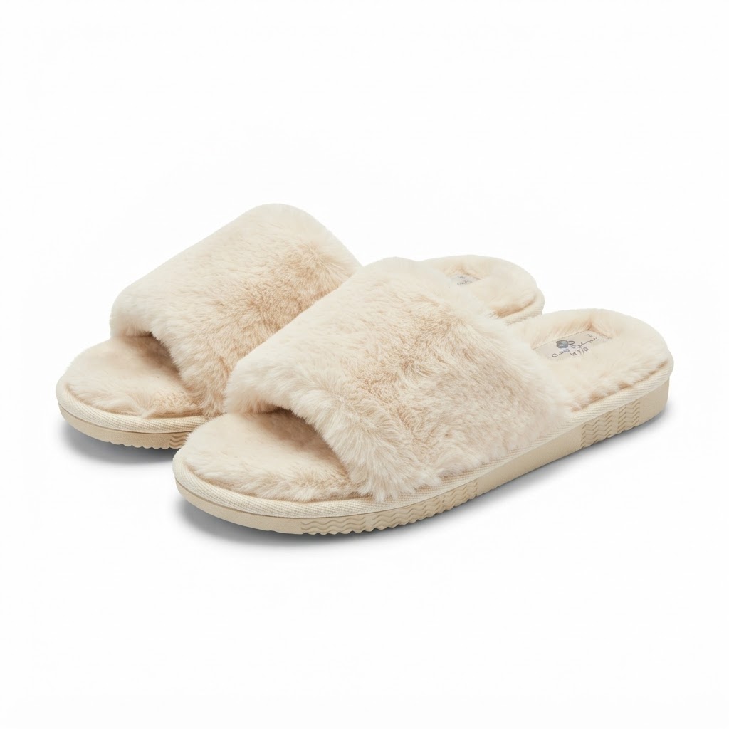 Faux Fur Indoor Slippers