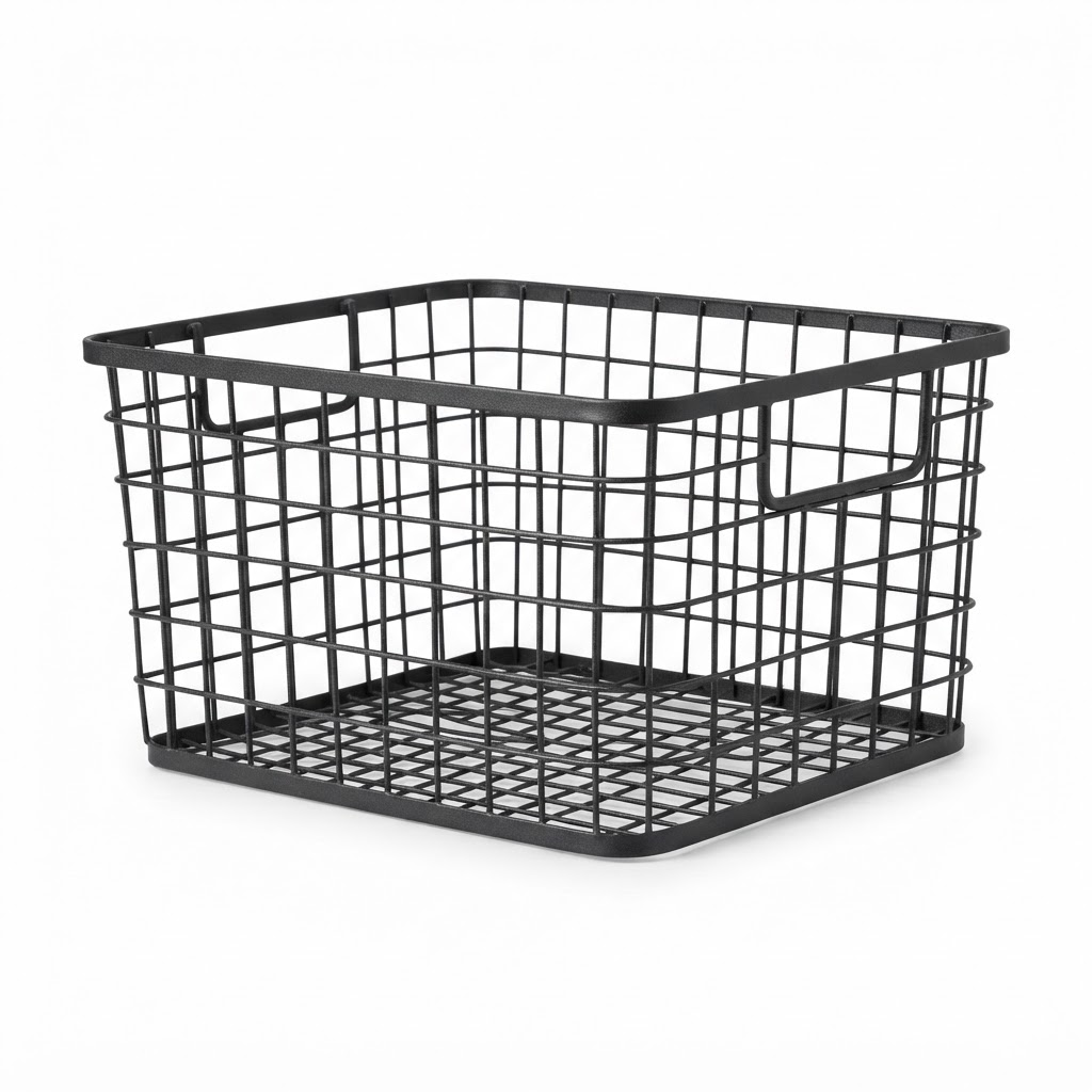 Wire Mesh Storage Basket