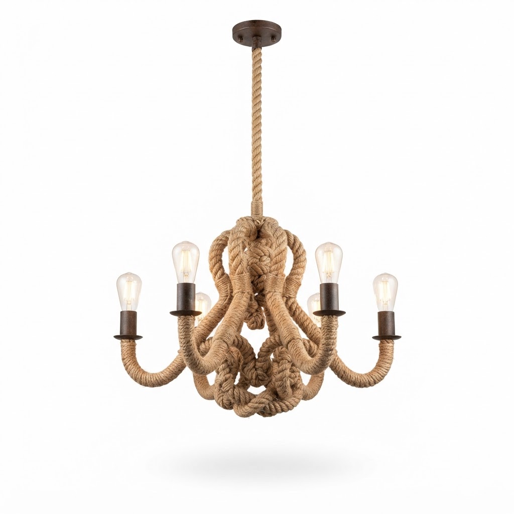 Rope Chandelier