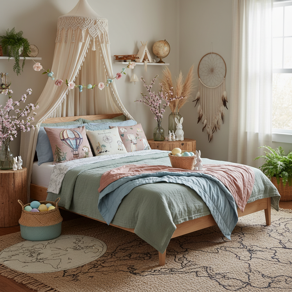 Boho Easter Child Bedroom (Boy)