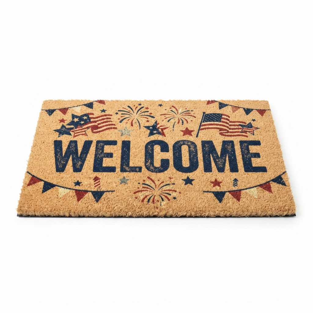 Natural Fiber Welcome Mat