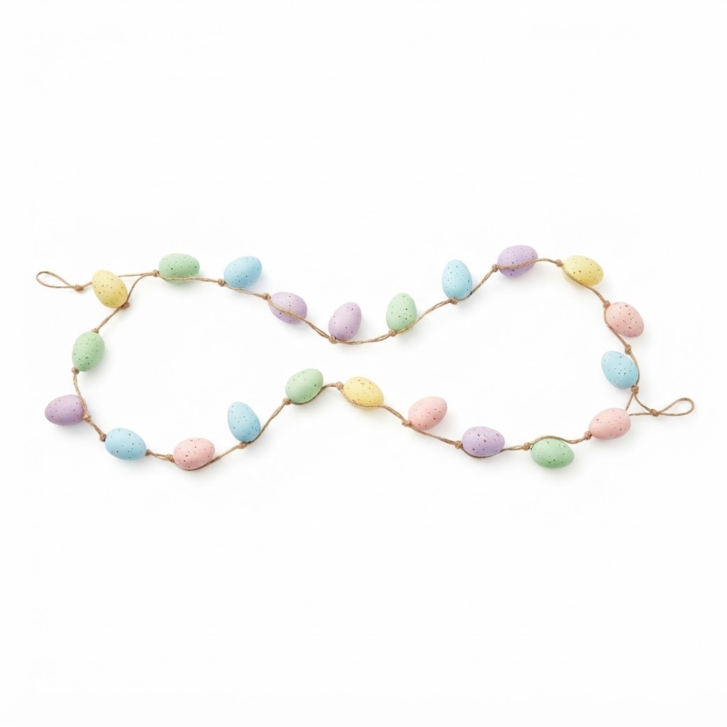 Pastel Easter Egg Garland