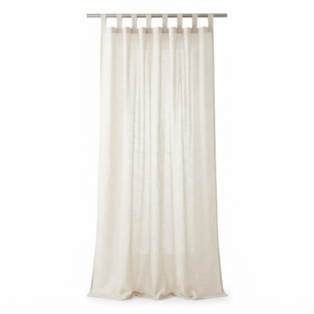 Cotton Linen Sheer Curtains