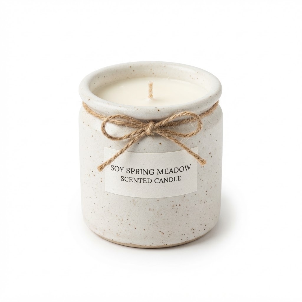 Soy Spring Meadow Scented Candle