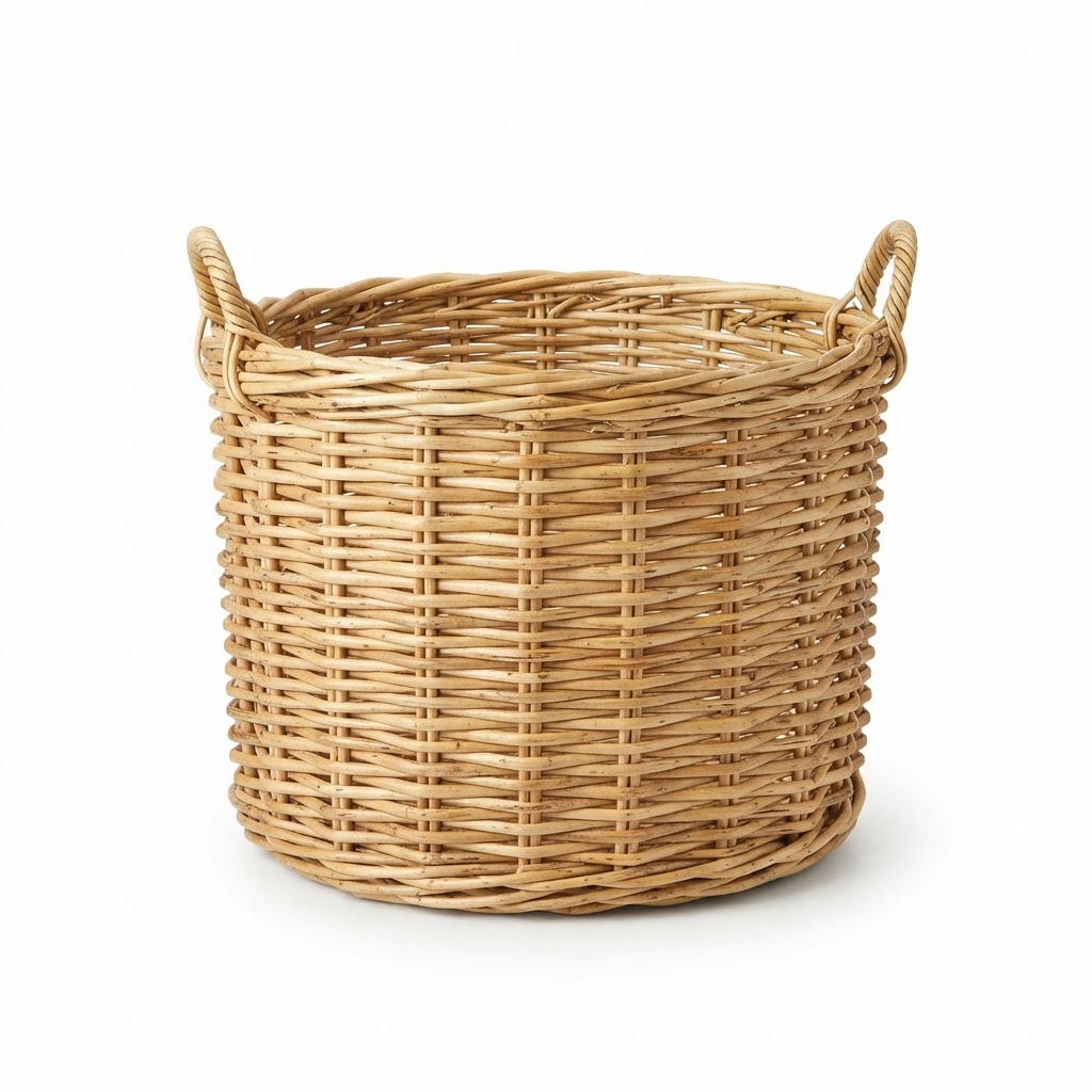 Woven Wicker Basket