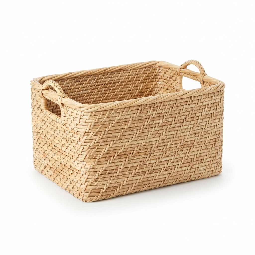 Wicker Storage Basket
