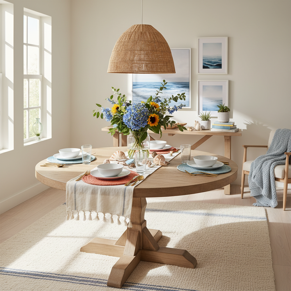 Scandinavian Summer Dining Room