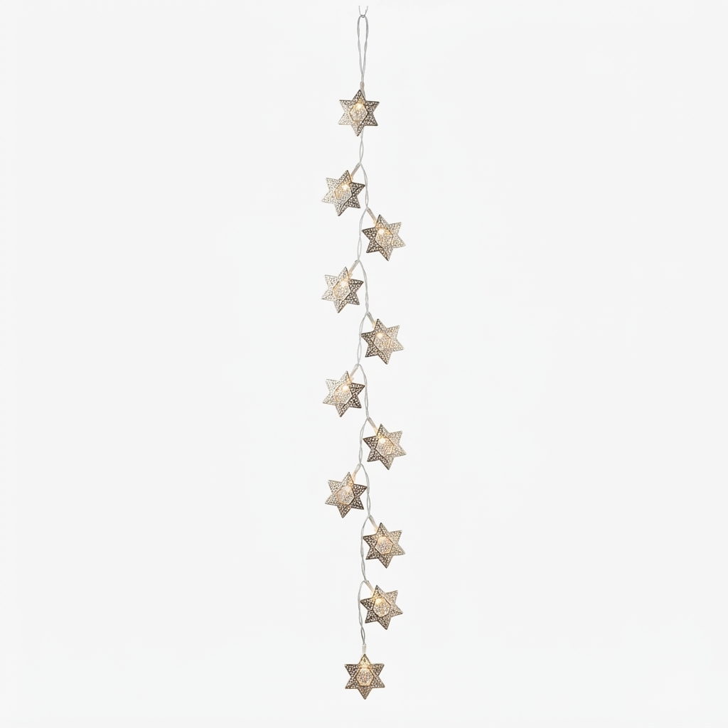 Star-Shaped Hanging Lights