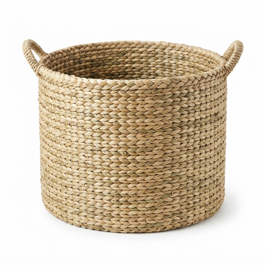 Woven Seagrass Storage Basket