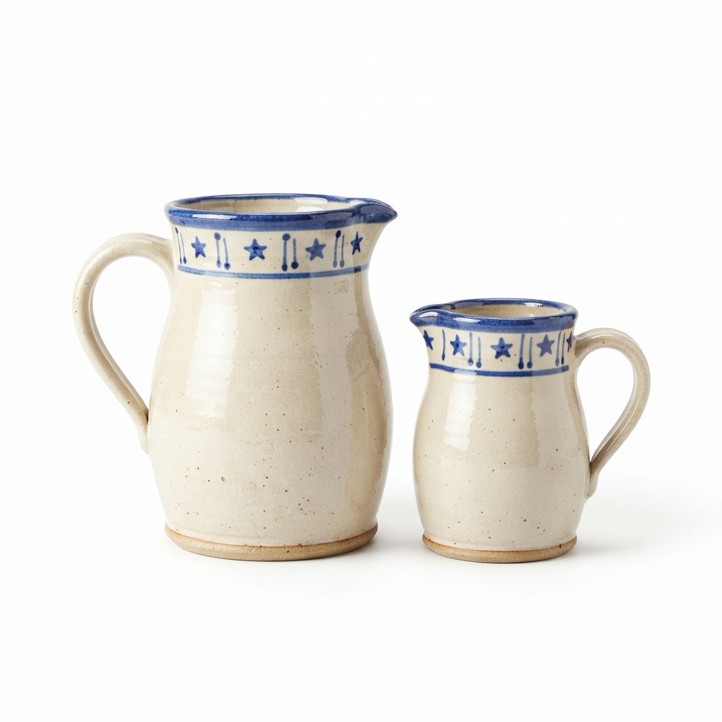 core Stoneware Pitcher Set