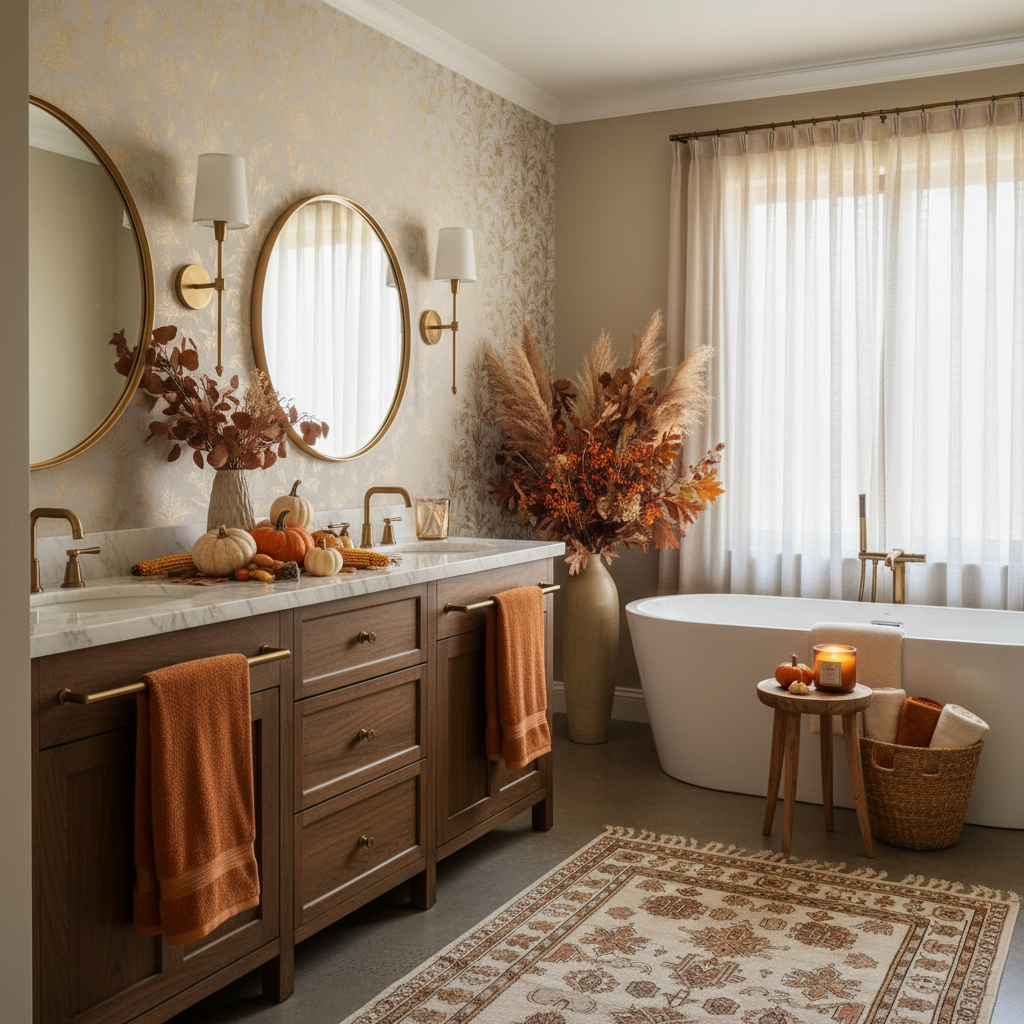 Fall Master Bathroom