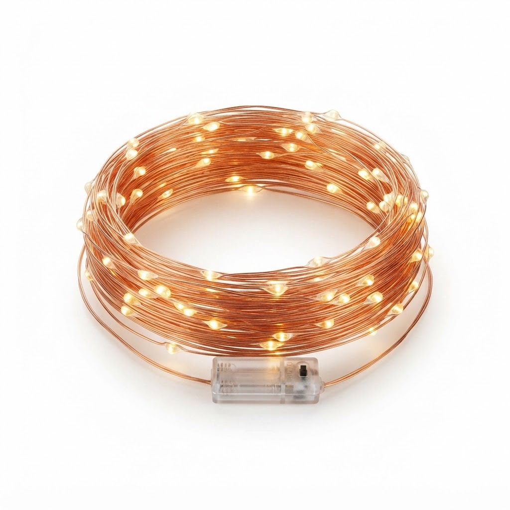 Copper Wire LED String Lights