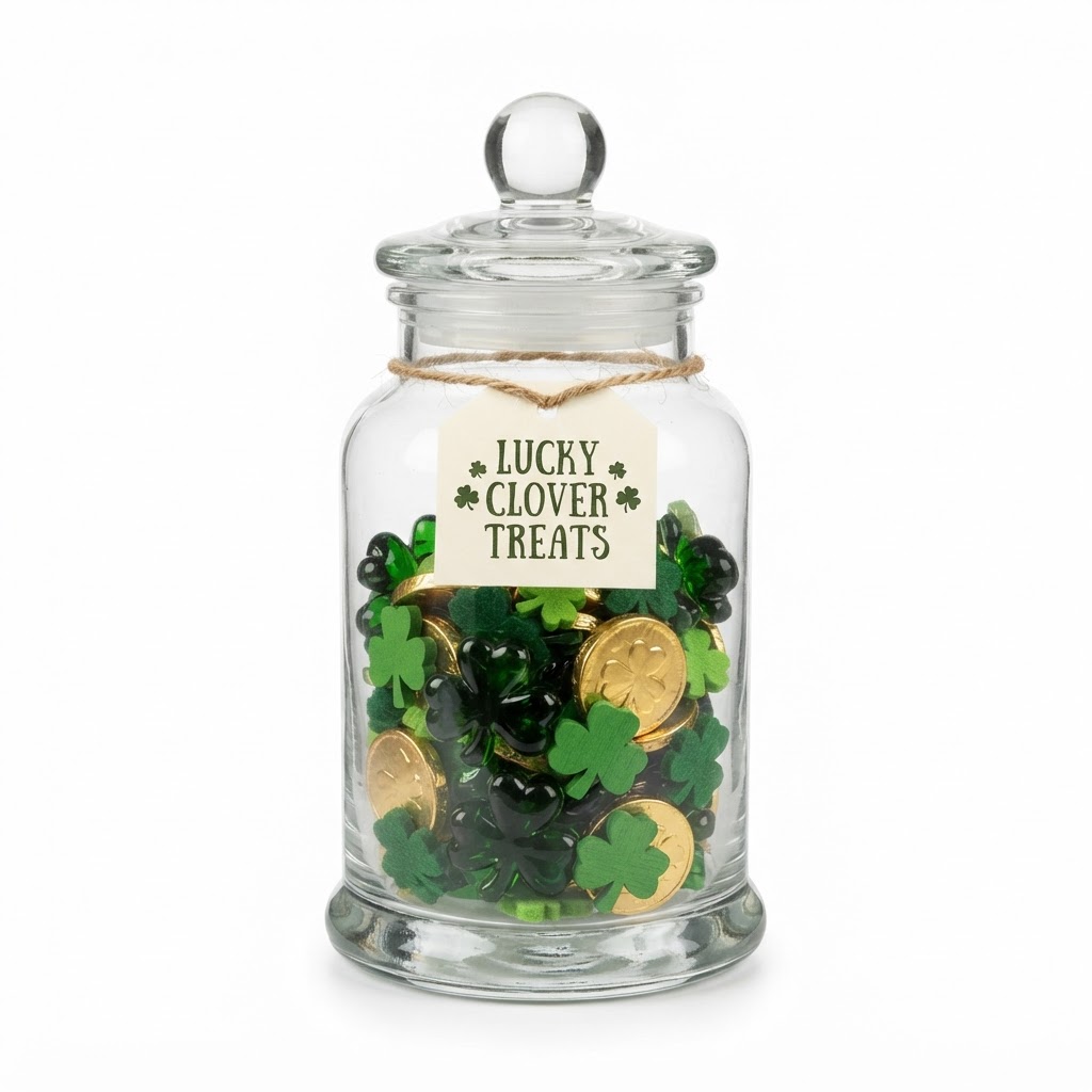 Glass Apothecary Storage Jar