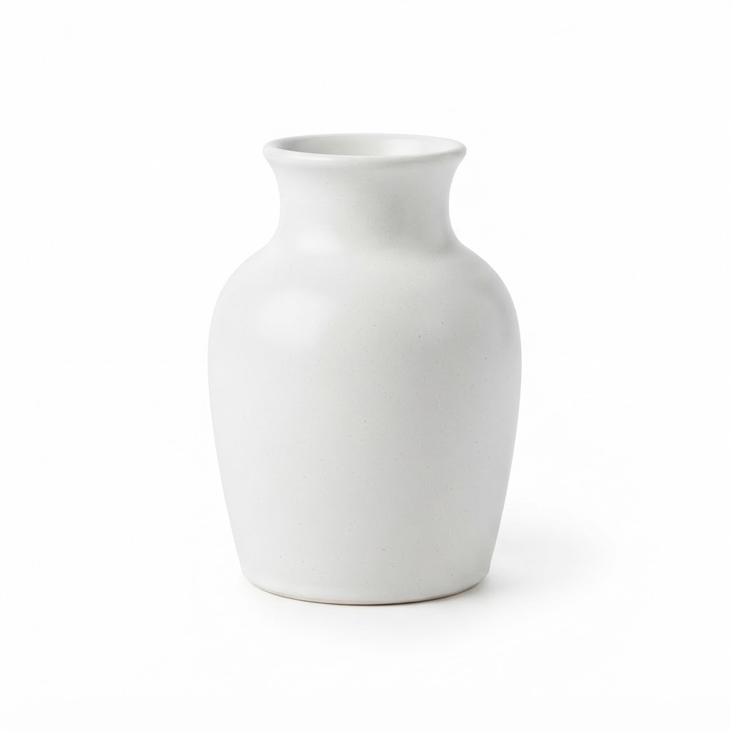 White Ceramic Vase