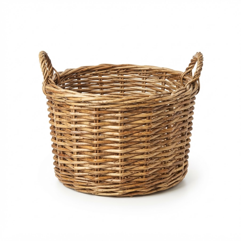 Woven Willow Plant Basket