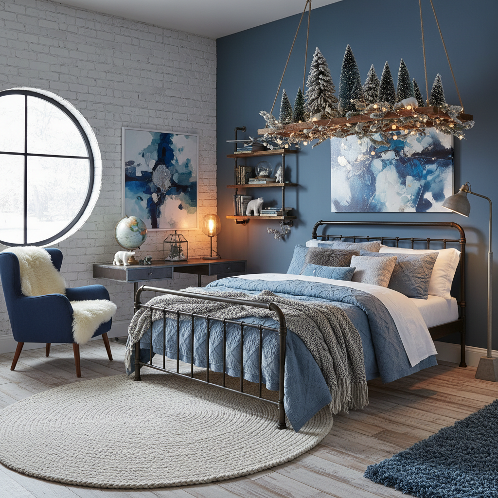 Industrial Winter Child Bedroom (Boy)