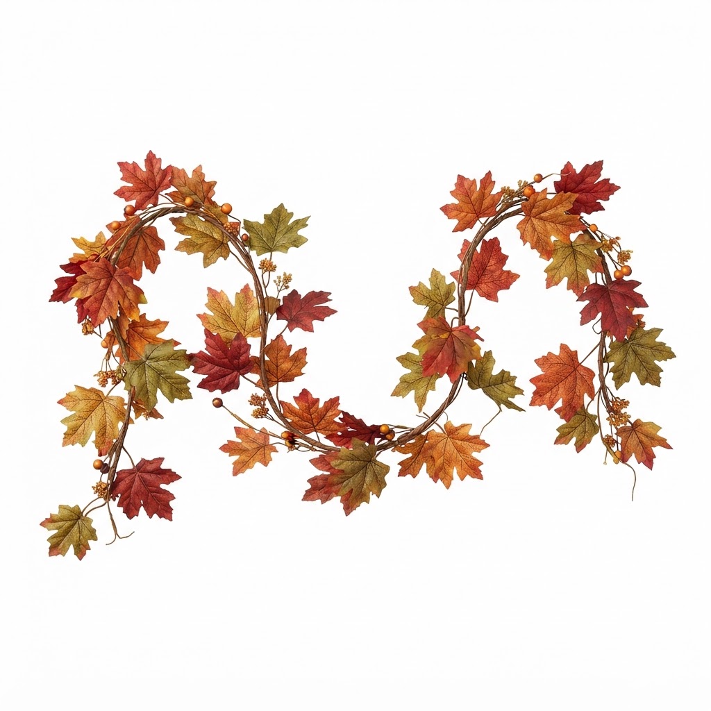 Fall Maple Leaf Garland