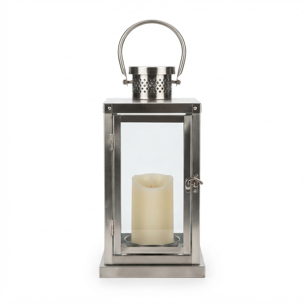 Brushed Metal Lanterns
