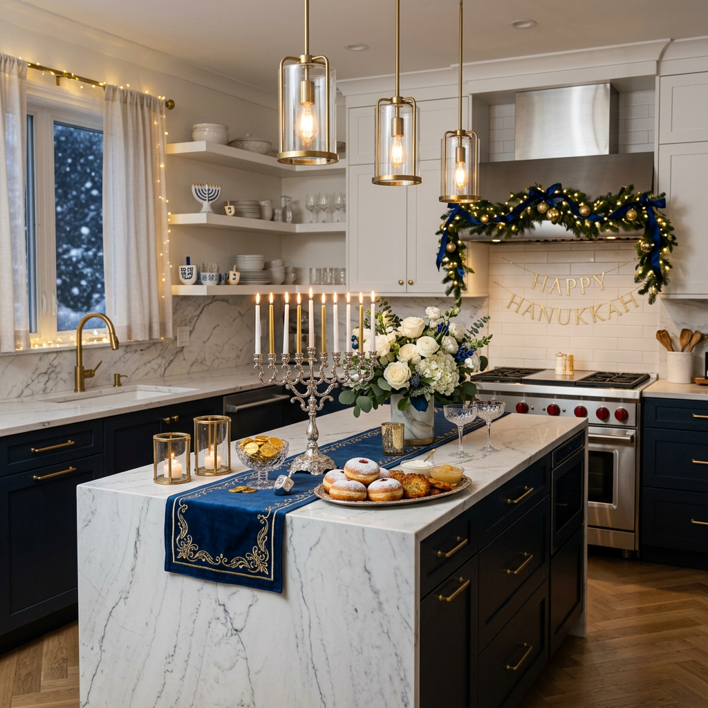 Glam Hanukkah Kitchen