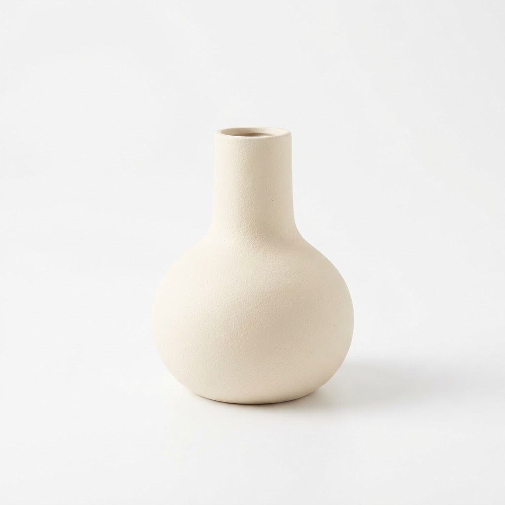Matte Ceramic Table Vase